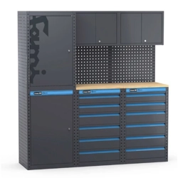 vendita online Arredo per officina e garage da 1824x495x1900 mm. Banchi da lavoro e armadi Fami